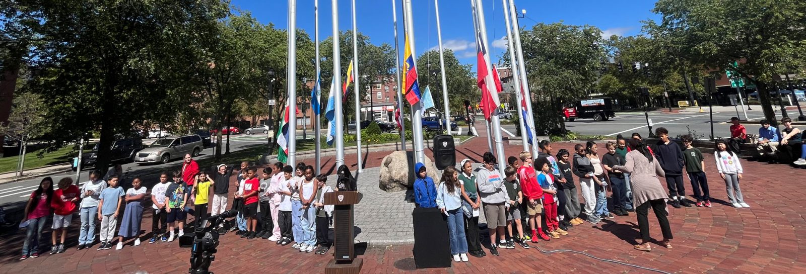 Bentley Fifth Graders Kickoff Hispanic Heritage Month